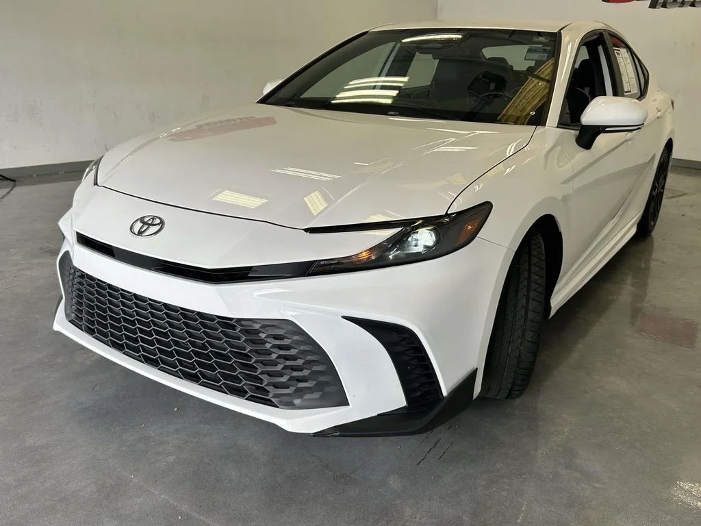 Used 2025 White Toyota SE image 7