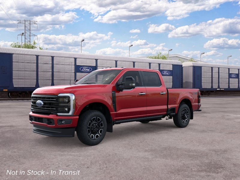 New 2026 Ruby Red Metallic Tinted Clearcoat Ford F-250® Platinum® image 1