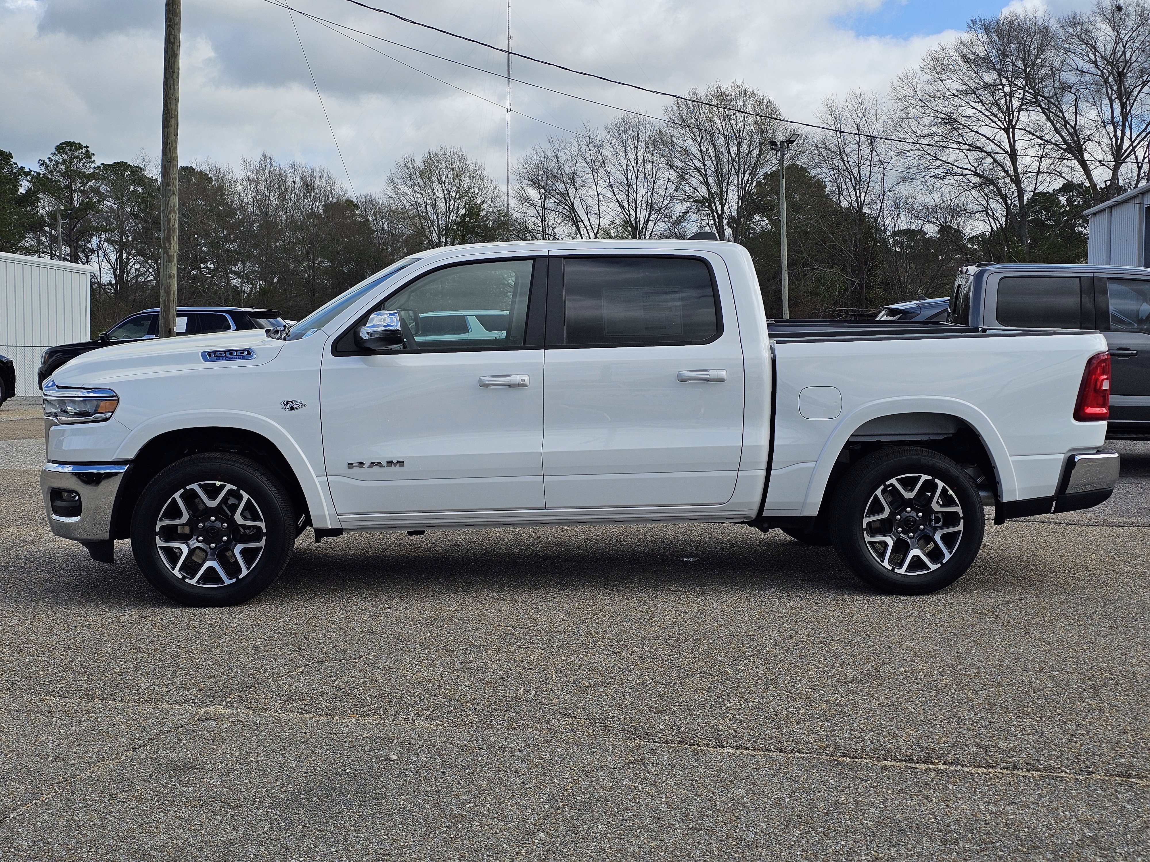 New 2026 Bright White Clearcoat Ram Laramie image 15