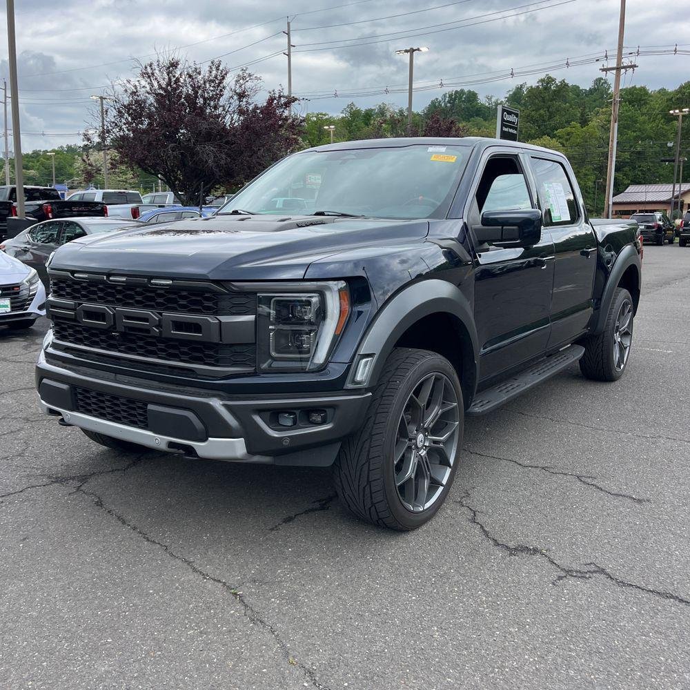 Used 2023 Antimatter Blue Metallic Ford Raptor image 1