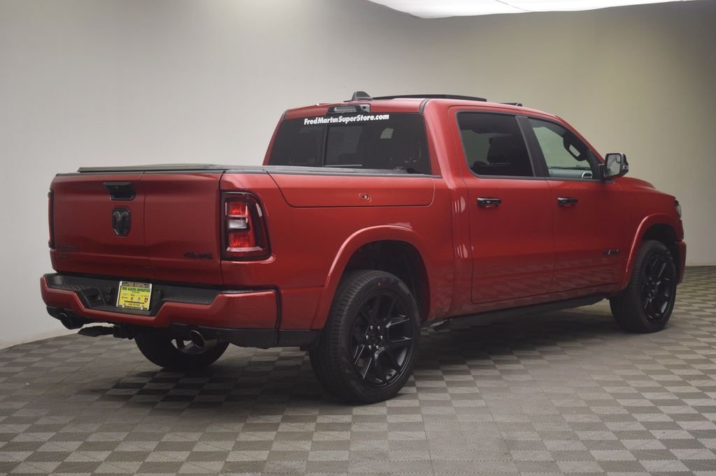 New 2026 Molten Red Pearl-Coat Exterior Paint RAM Laramie image 6