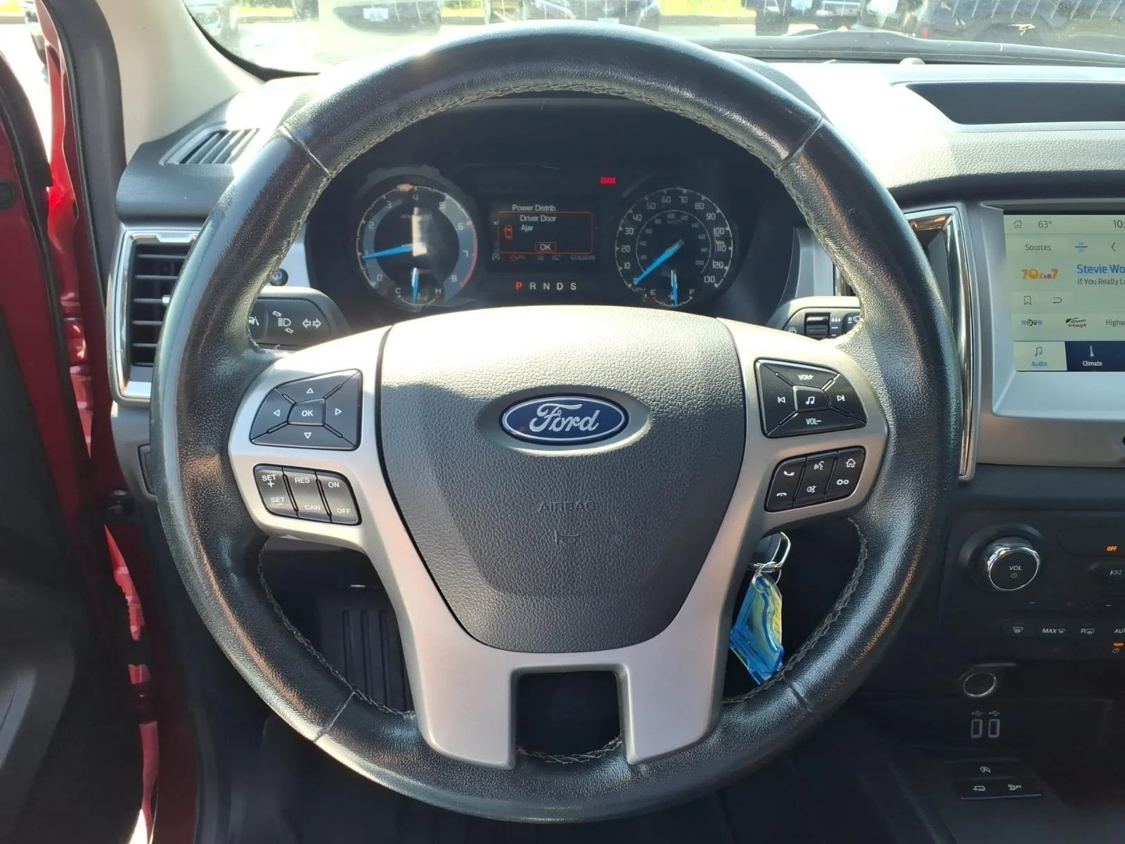 Used 2021 Rapid Red Metallic Tinted Clearcoat Ford XLT image 20