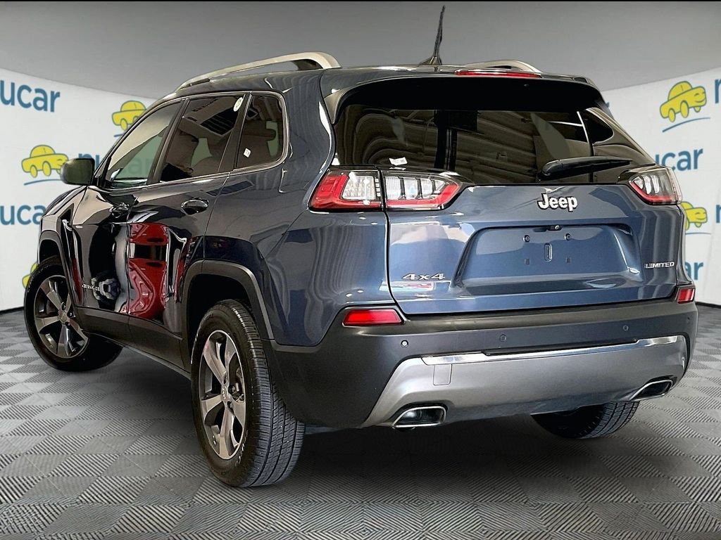 Used 2020 Blue Jeep Limited image 4