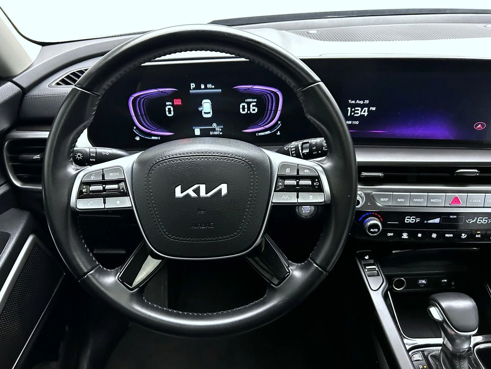 Used 2025 Black Kia S image 11