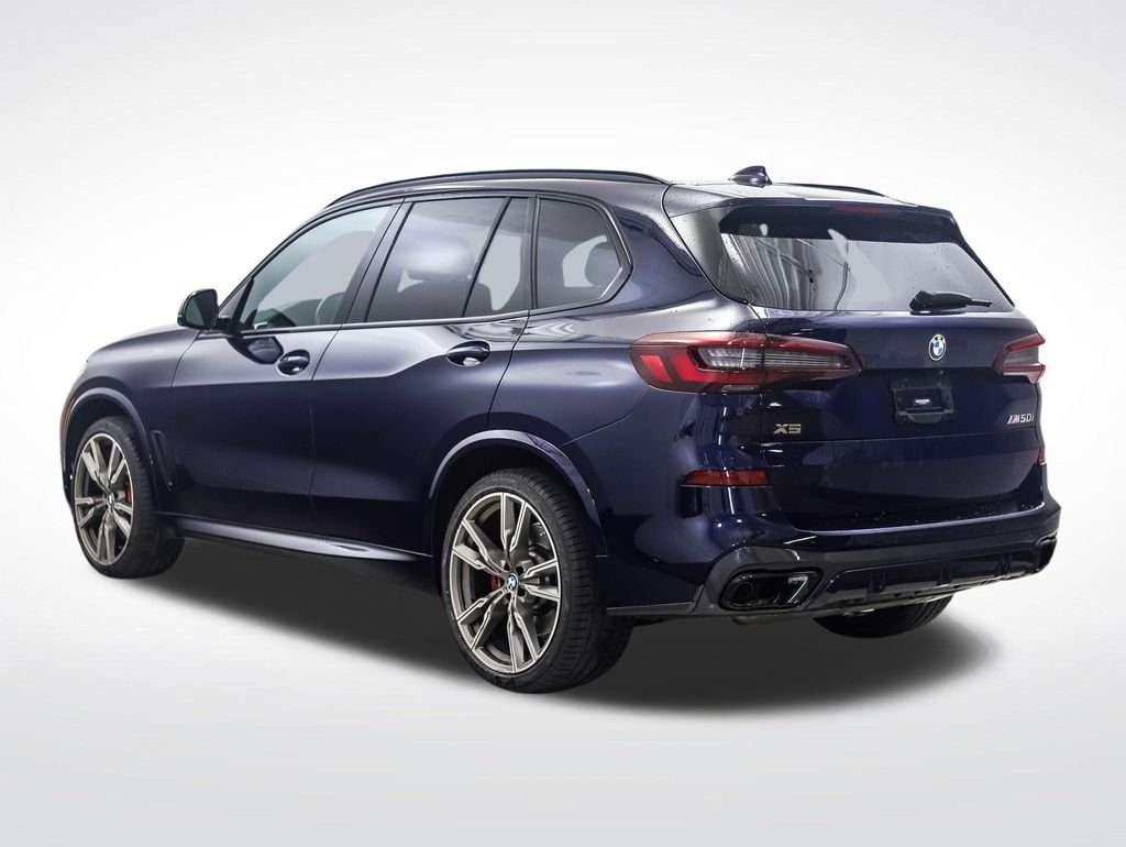 Used 2021 Blue BMW M50i image 3