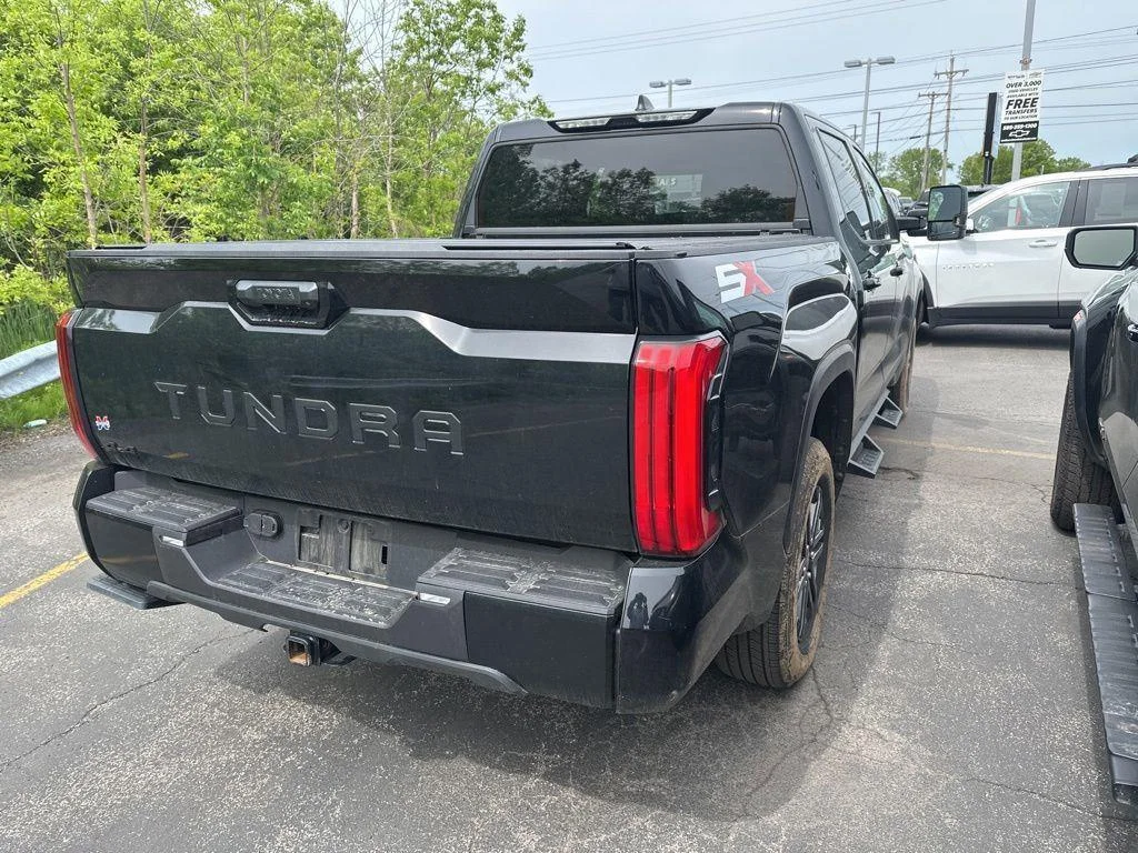 Used 2025 Midnight Black Metallic Toyota SR5 image 2