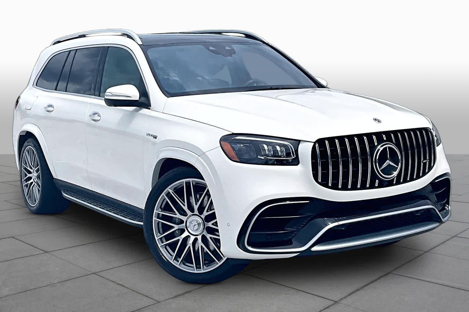 Used 2022 MANUFAKTUR Diamond White Bright Mercedes-Benz AMG® GLS 63 image 3