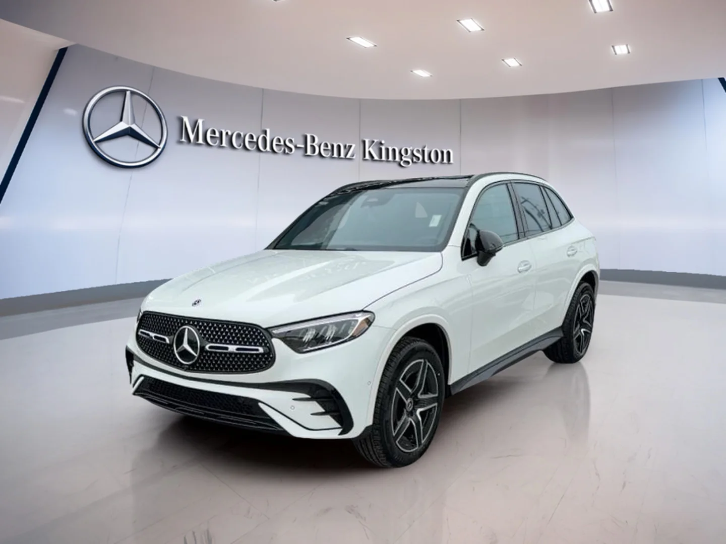 New 2026 White Mercedes-Benz 300 4matic Suv image 1