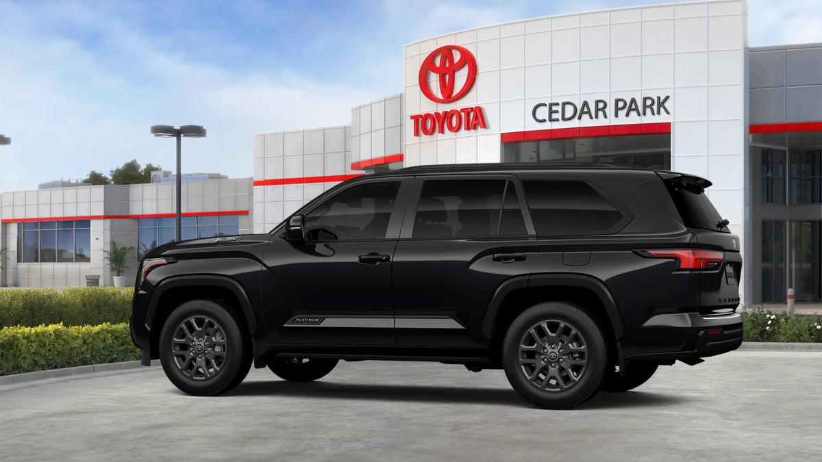 New 2026 Midnight Black Metallic Toyota Platinum image 5