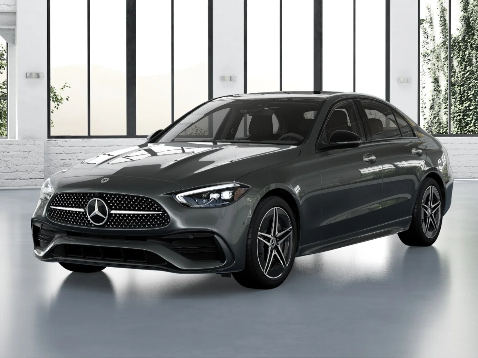 New 2027 Gray Mercedes-Benz C 300 image 1