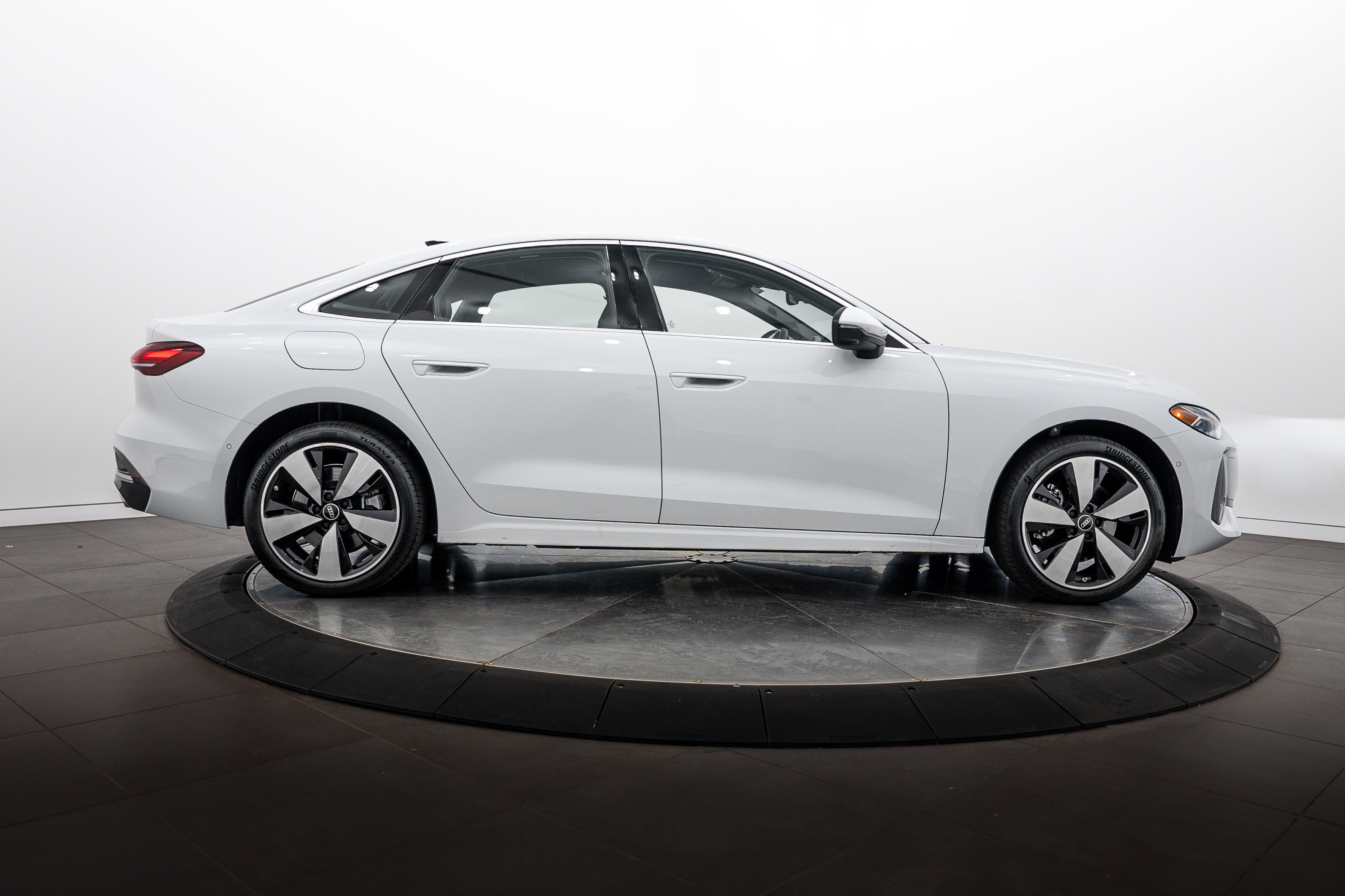 Used 2025 Glacier White Metallic Audi Premium Plus image 3