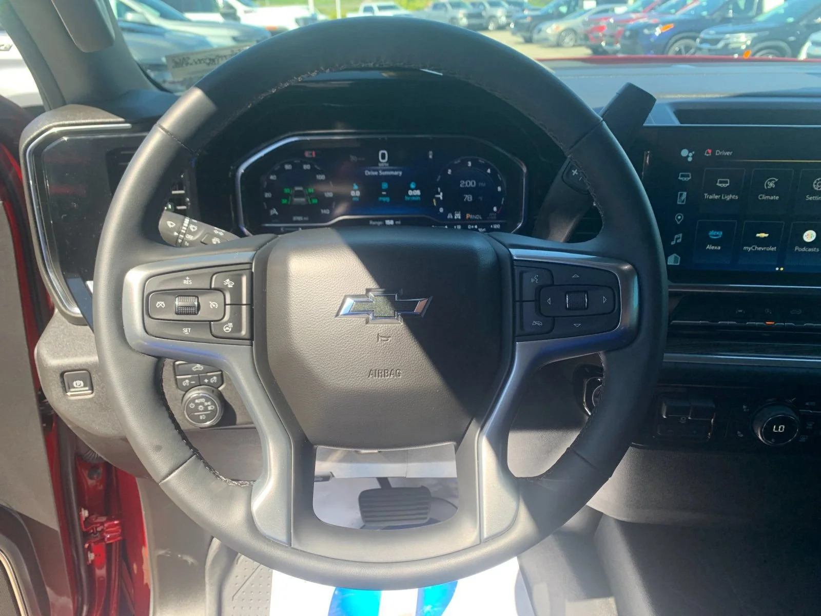 Used 2025 Radiant Red Tintcoat Chevrolet RST image 25
