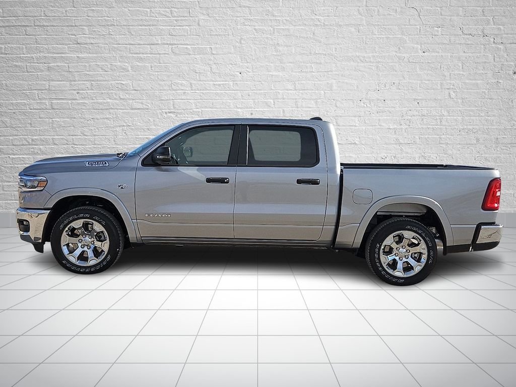 New 2026 Billet Silver Metallic Clear-Coat Exterior Paint RAM Big Horn/Lone Star image 2