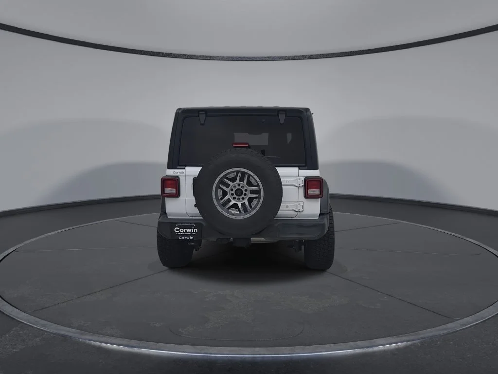 Certified Used 2018 White Jeep Unlimited Sport image 15