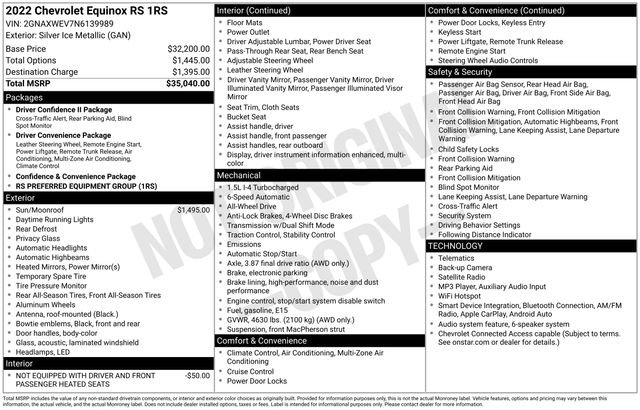 Used 2022 Silver Chevrolet RS image 22
