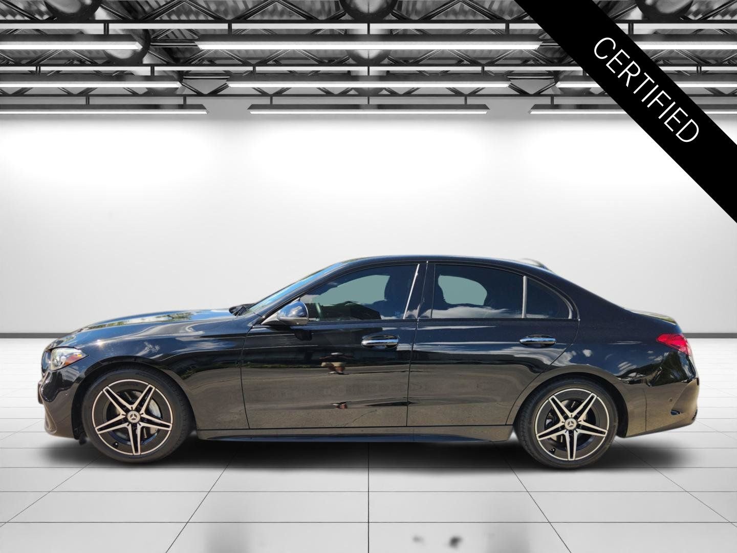 Certified Used 2023 Black Mercedes-Benz C 300 image 6