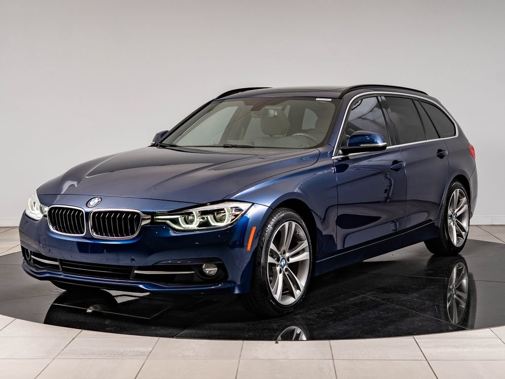 Used 2016 Mediterranean Blue Metallic BMW 328i xDrive image 1