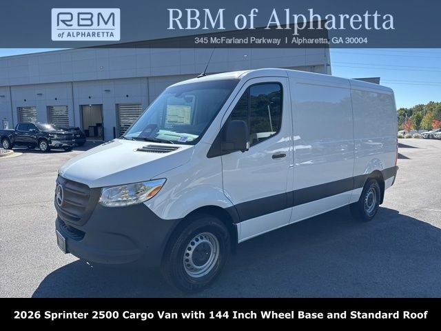 New 2026 Arctic White Mercedes-Benz 2500 with 144 Wheel Base Standard Roof image 7