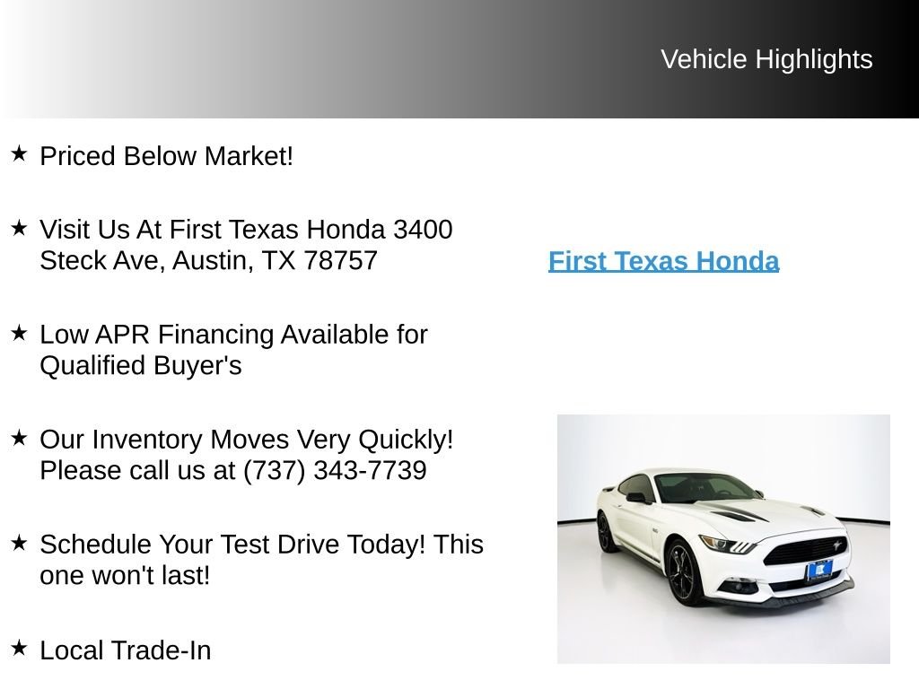 Used 2016 Oxford White Ford GT Premium image 10