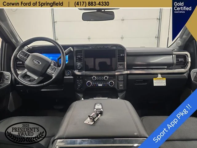 Certified Used 2024 Agate Black Metallic Ford Lariat image 15