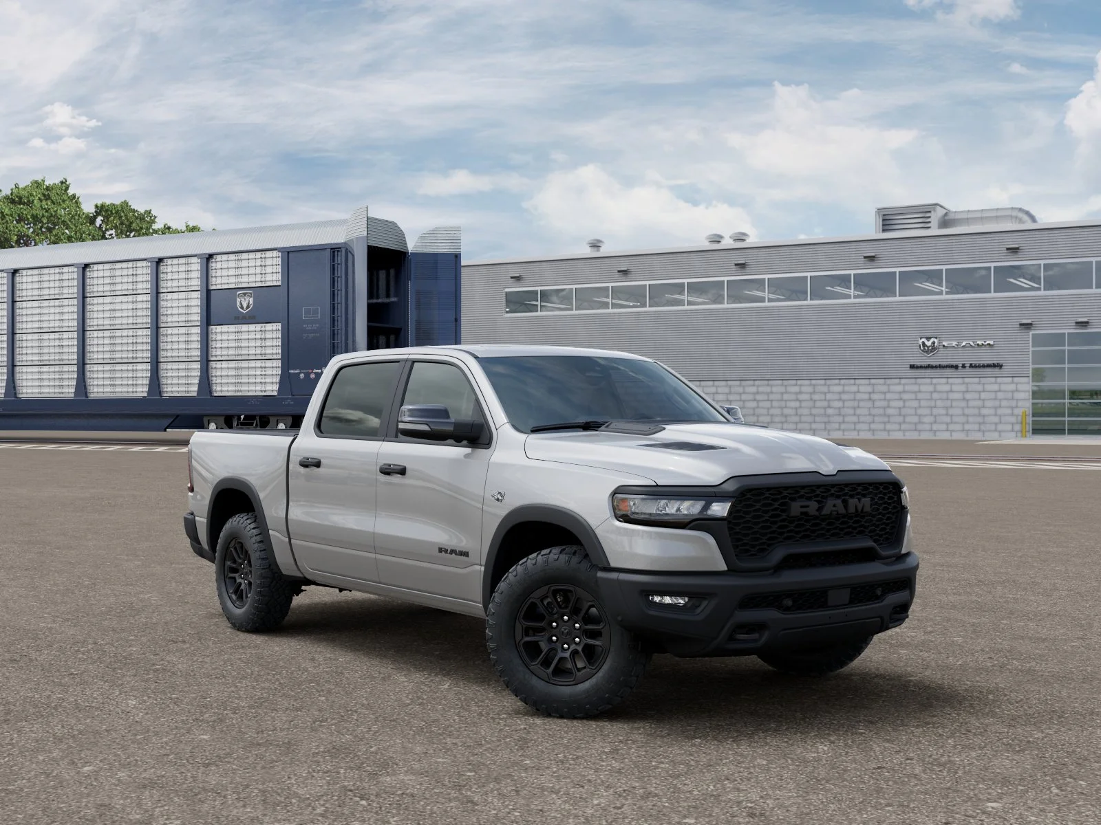 New 2026 Silver Zynith Exterior Paint RAM Rebel image 31