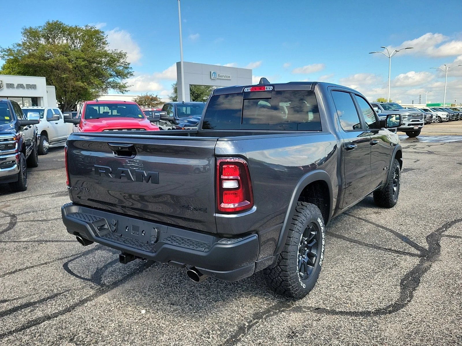 New 2027 Granite Crystal Ram REBEL CREW CAB 4X4 5