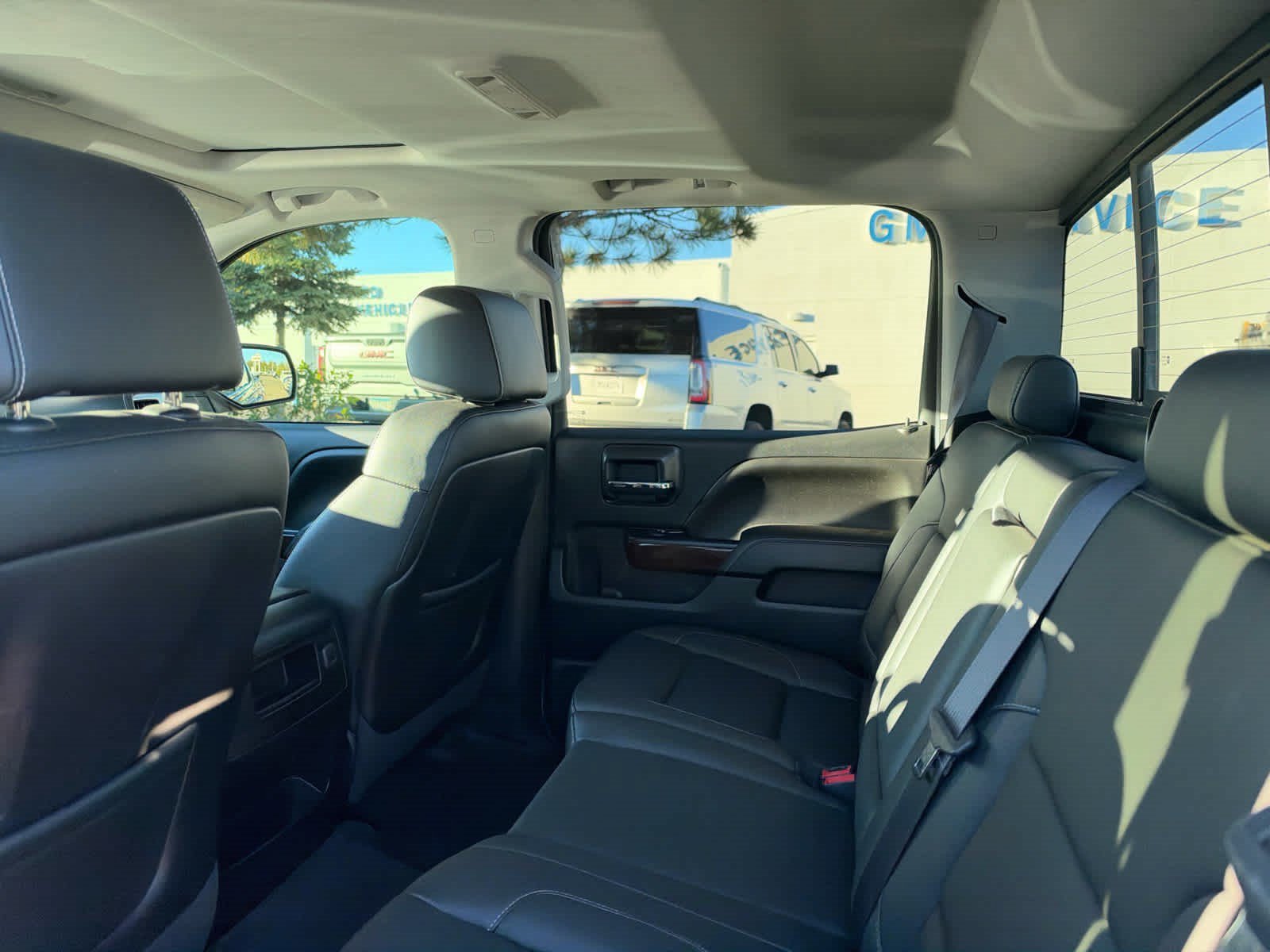 Used 2015 STONE BLUE METALLIC GMC SLT image 9