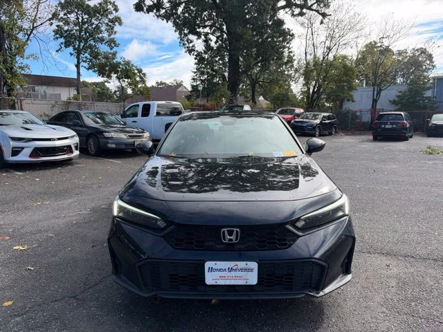 Certified Used 2025 Crystal Black Pearl Honda Sport image 3