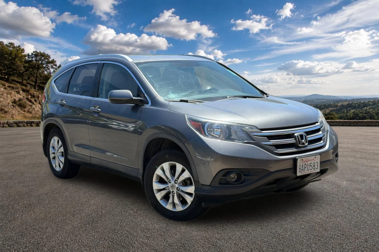 Used 2012 Polished Metal Metallic Honda EX-L image 2