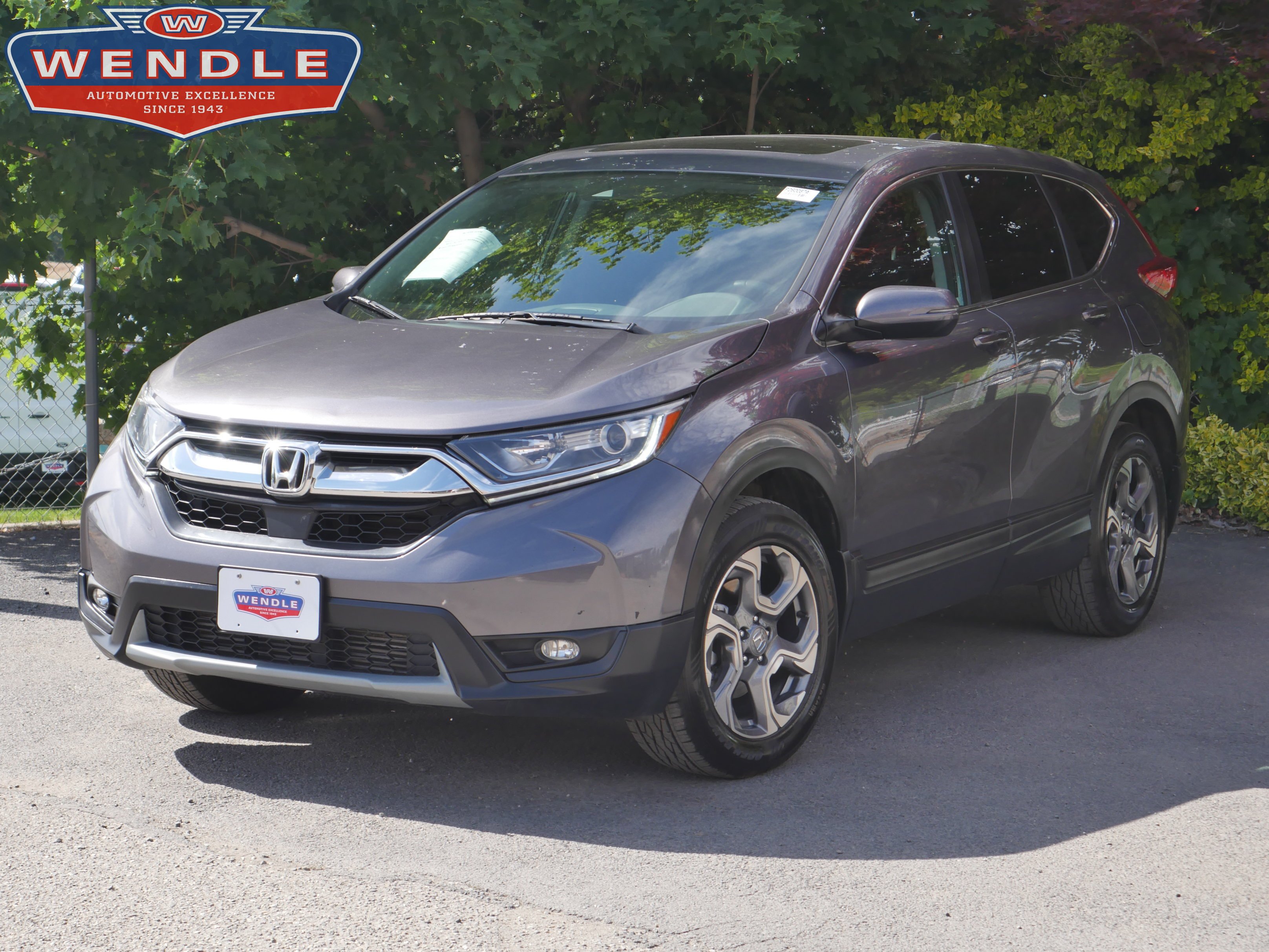 Used 2019 Gray Honda EX image 1