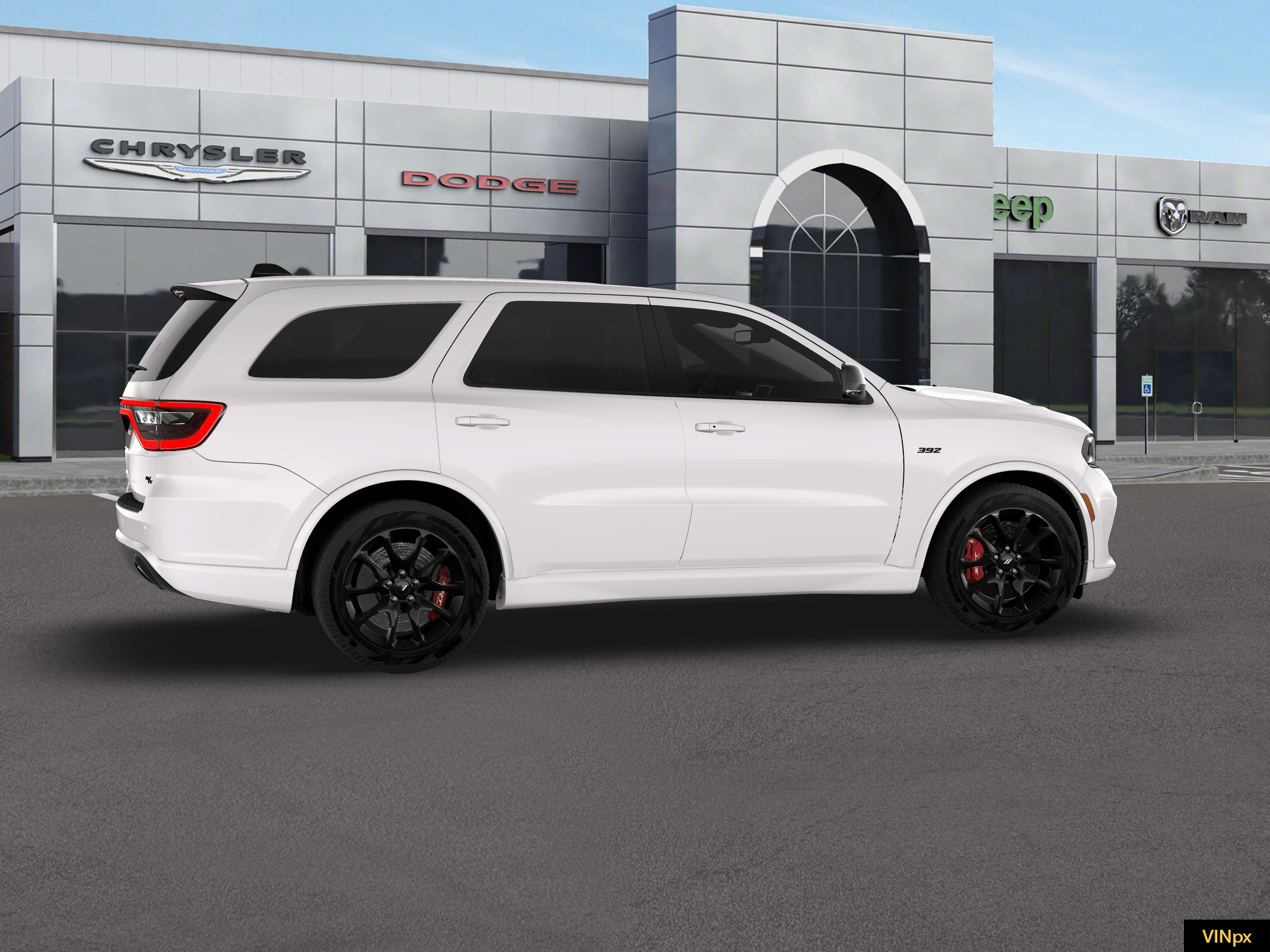 New 2026 White Knuckle Clear-Coat Exterior Paint Dodge R/T 392 AWD image 15