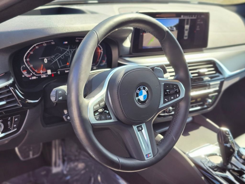 Certified Used 2023 Gray BMW 540i xDrive image 21