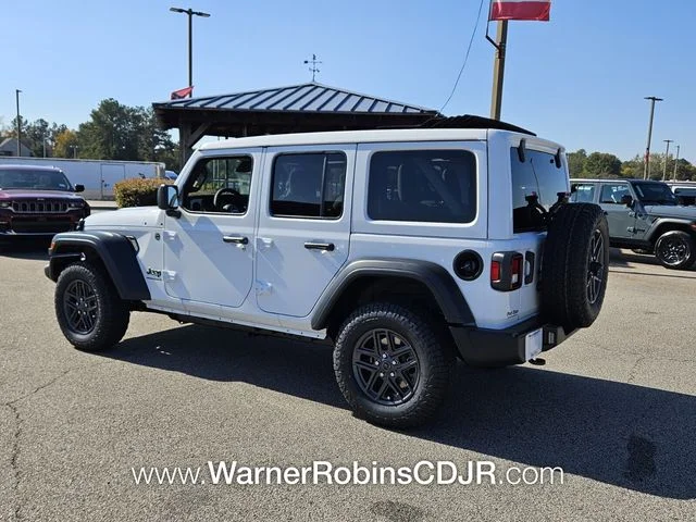 New 2026 Bright White Clear-Coat Exterior Paint Jeep Sport S image 9