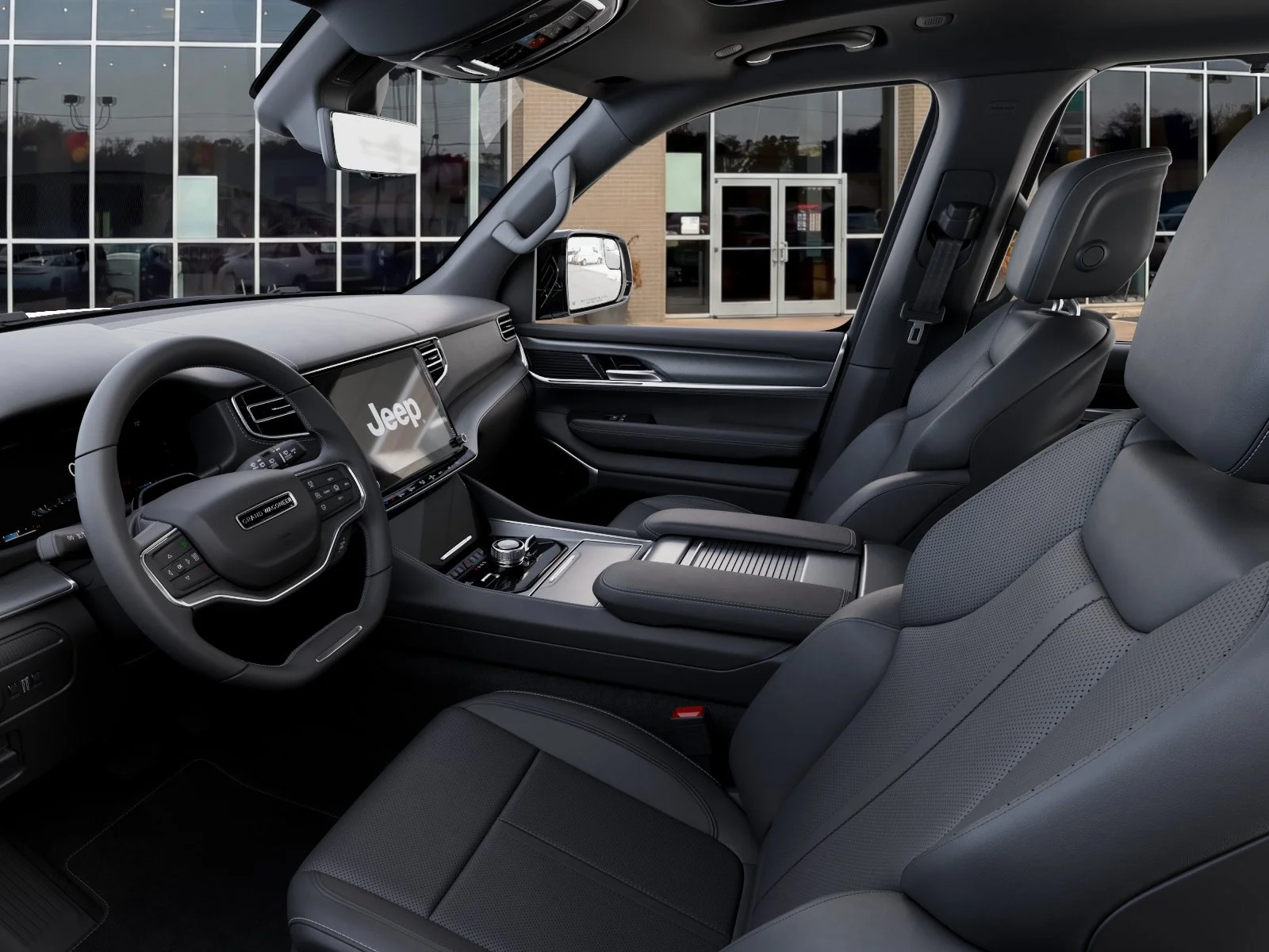 New 2026 Baltic-Gray Metallic Clear-Coat Exterior Paint Jeep Limited Reserve image 51