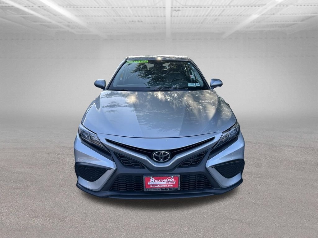 Used 2024 Silver Toyota SE image 2