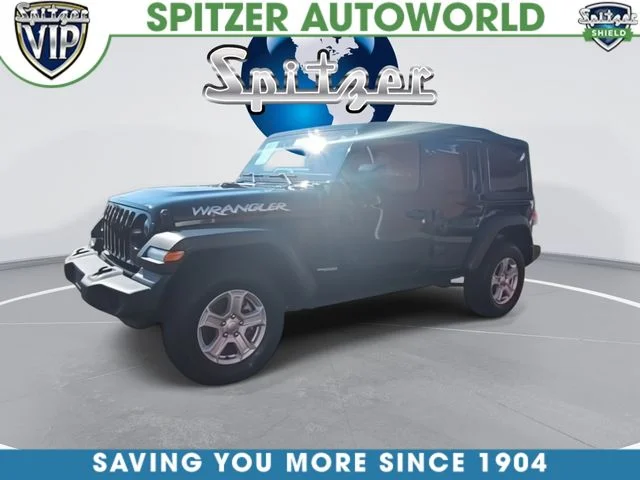 Used 2022 Black Jeep Unlimited Sport S image 6