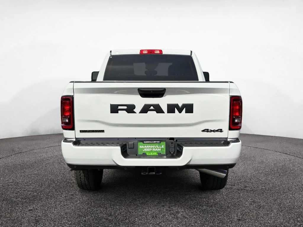 New 2026 Bright White Clear-Coat Exterior Paint RAM Big Horn image 4