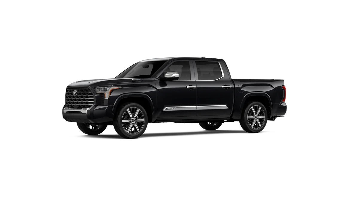 New 2026 Midnight Black Metallic Toyota Capstone image 2
