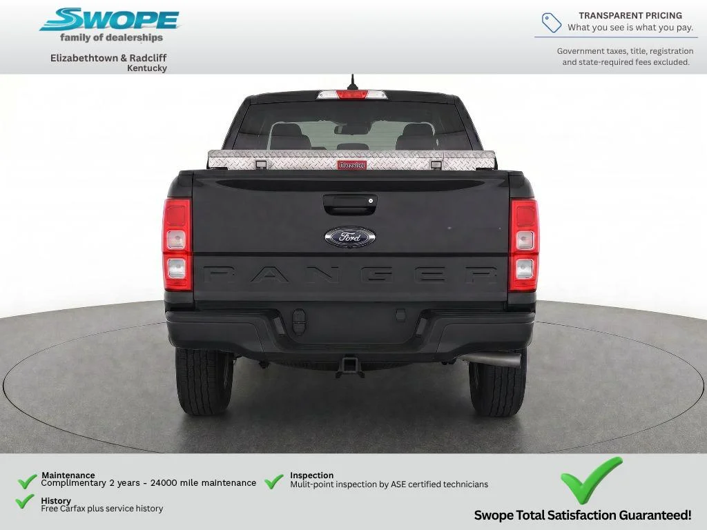Used 2020 SHADOW BLACK Ford XL 2WD SuperCab 6' Box image 8