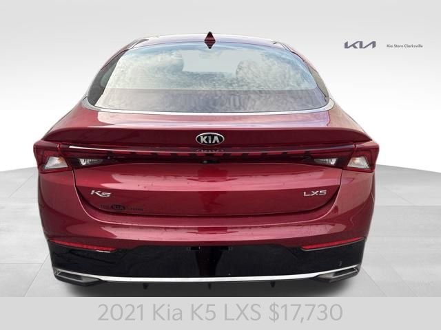 Certified Used 2021 Passion Red Kia LXS image 7