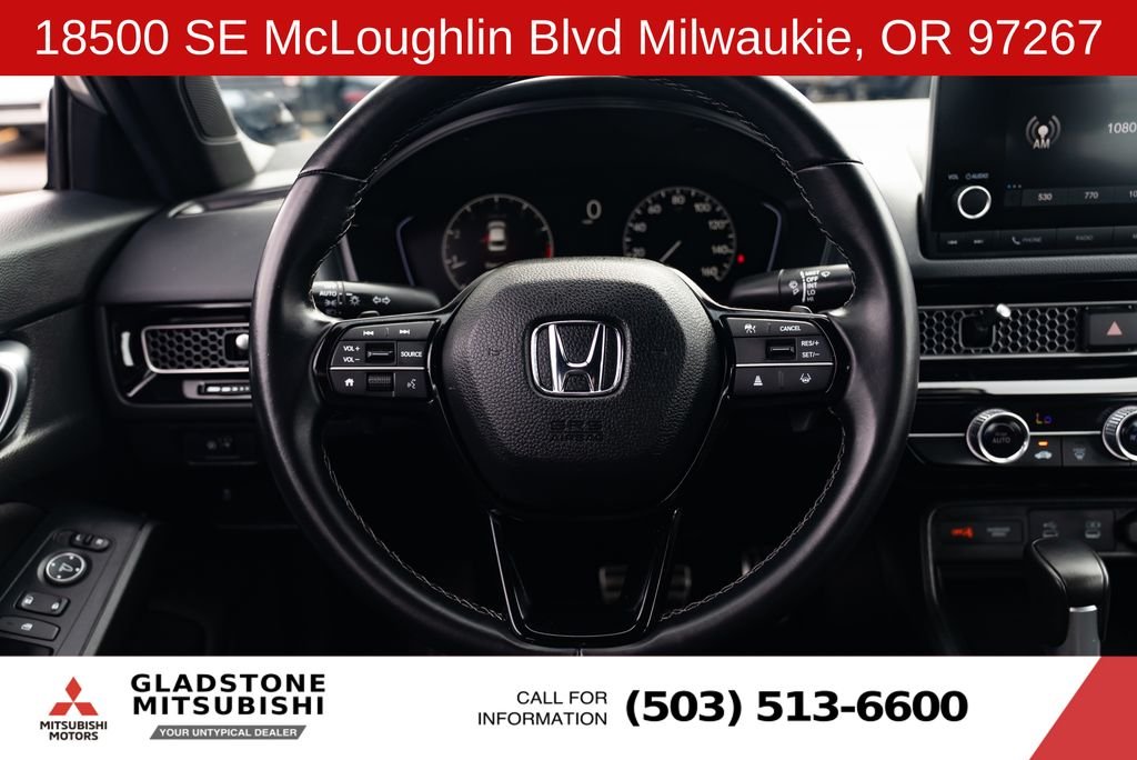 Used 2025 Solar Silver Metallic Honda Sport image 12