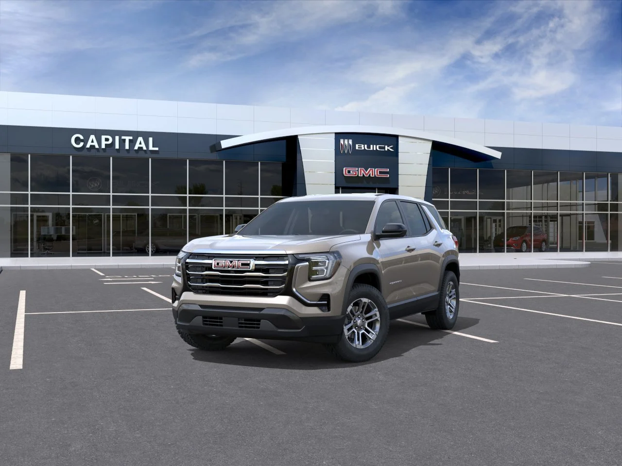 New 2027 Riverstone Metallic GMC AWD Elevation image 8