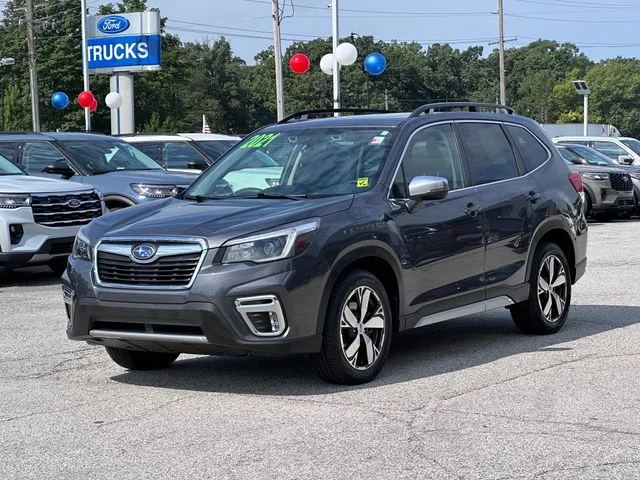 Certified Used 2021 Magnetite Gray Metallic Subaru Touring image 3