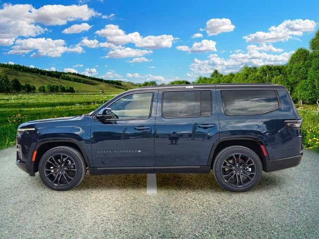 New 2026 Fathom Blue Pearlcoat Jeep Summit Obsidian image 3