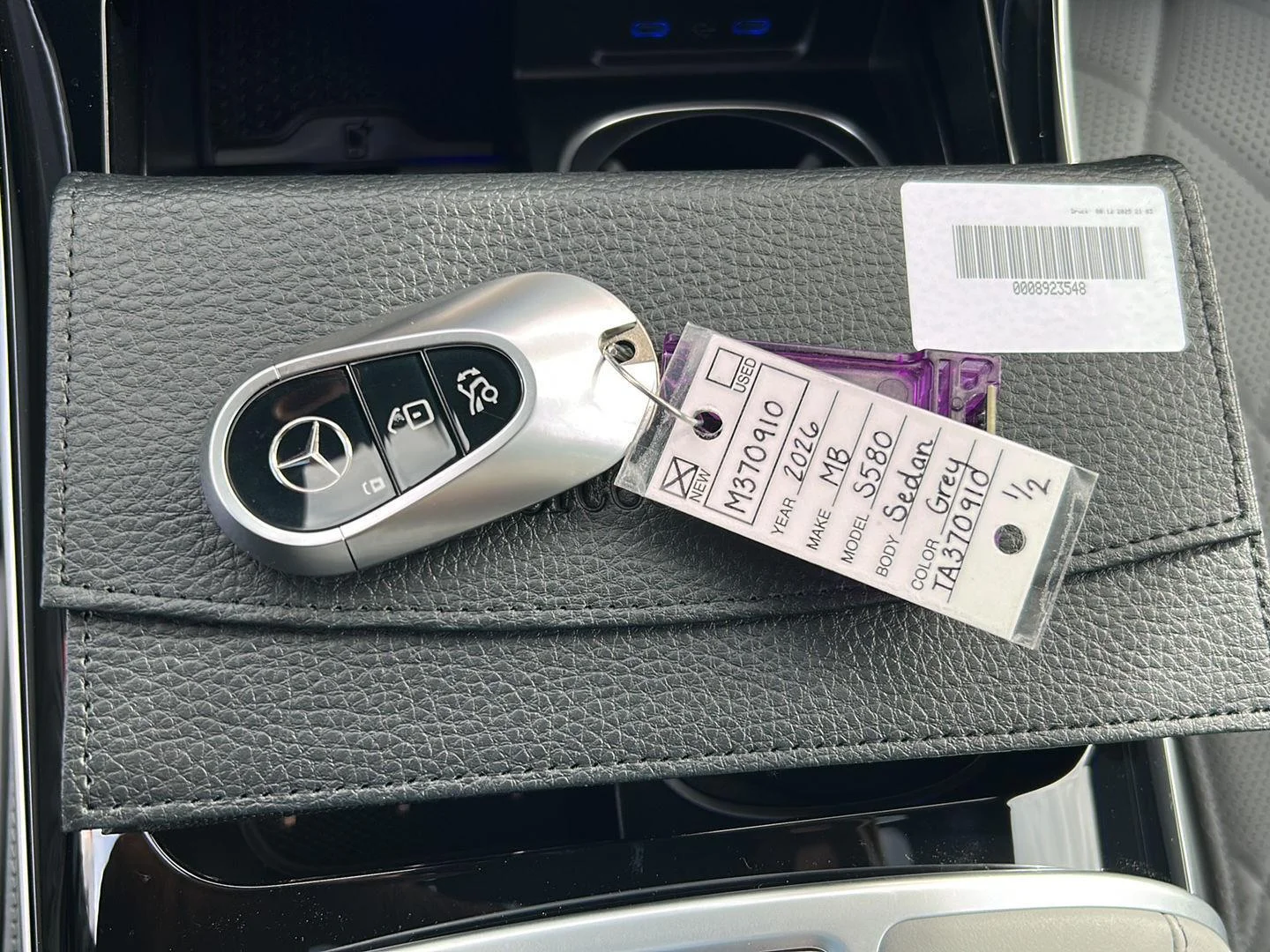 New 2026 Selenite Grey Metallic Mercedes-Benz S 580 image 24