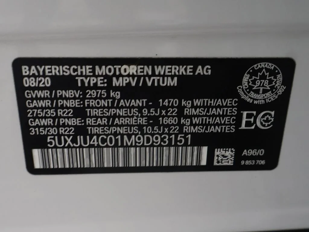 Used 2021 White BMW M50i image 58