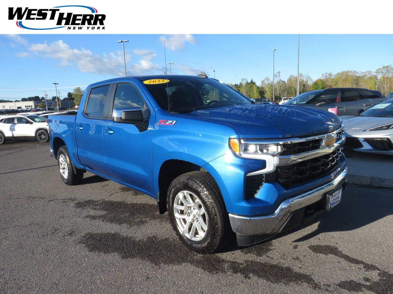 Used 2022 Glacier Blue Metallic Chevrolet LT image 1