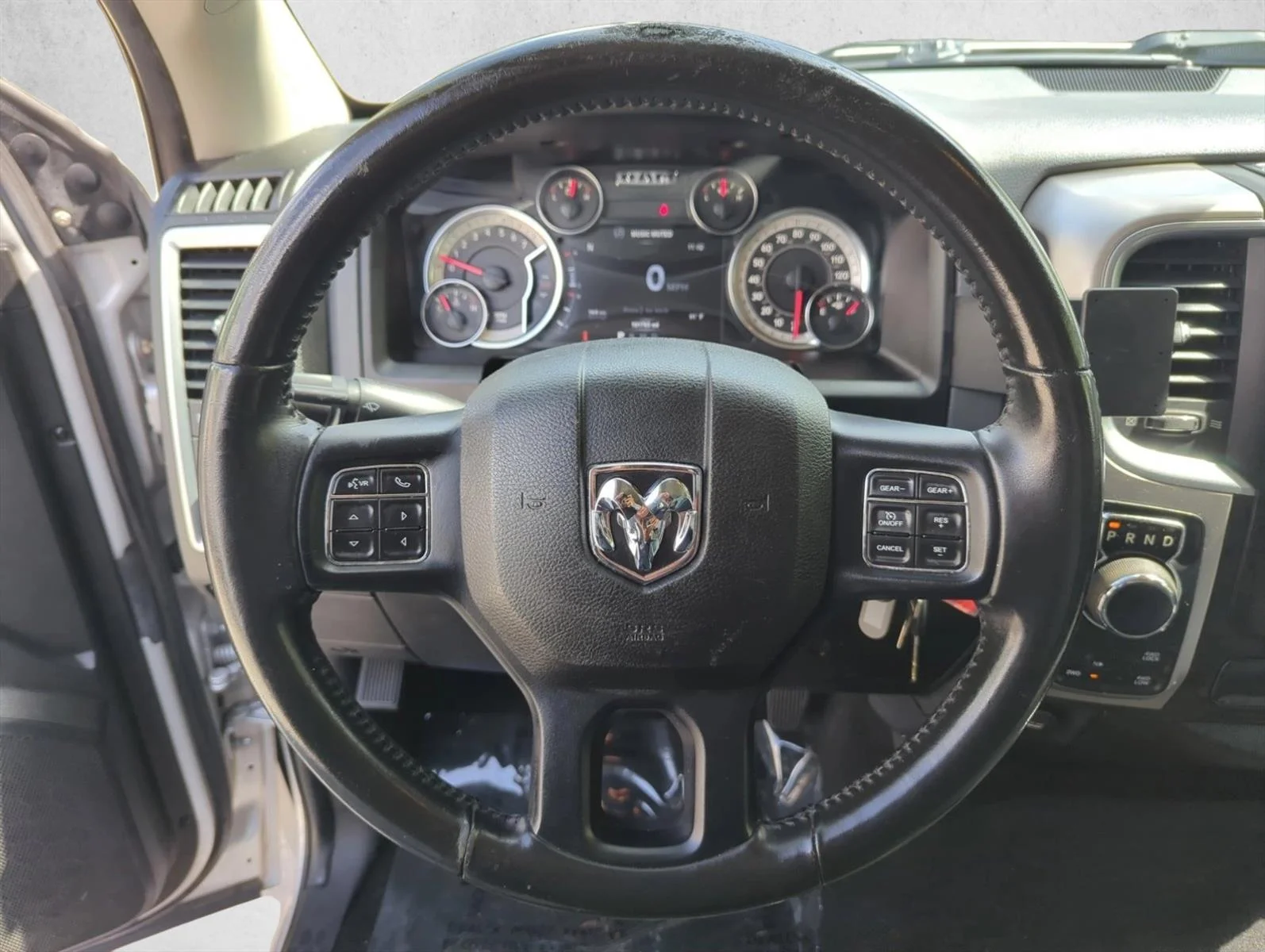 Used 2019 Bright Silver Metallic Clearcoat Ram SLT image 19