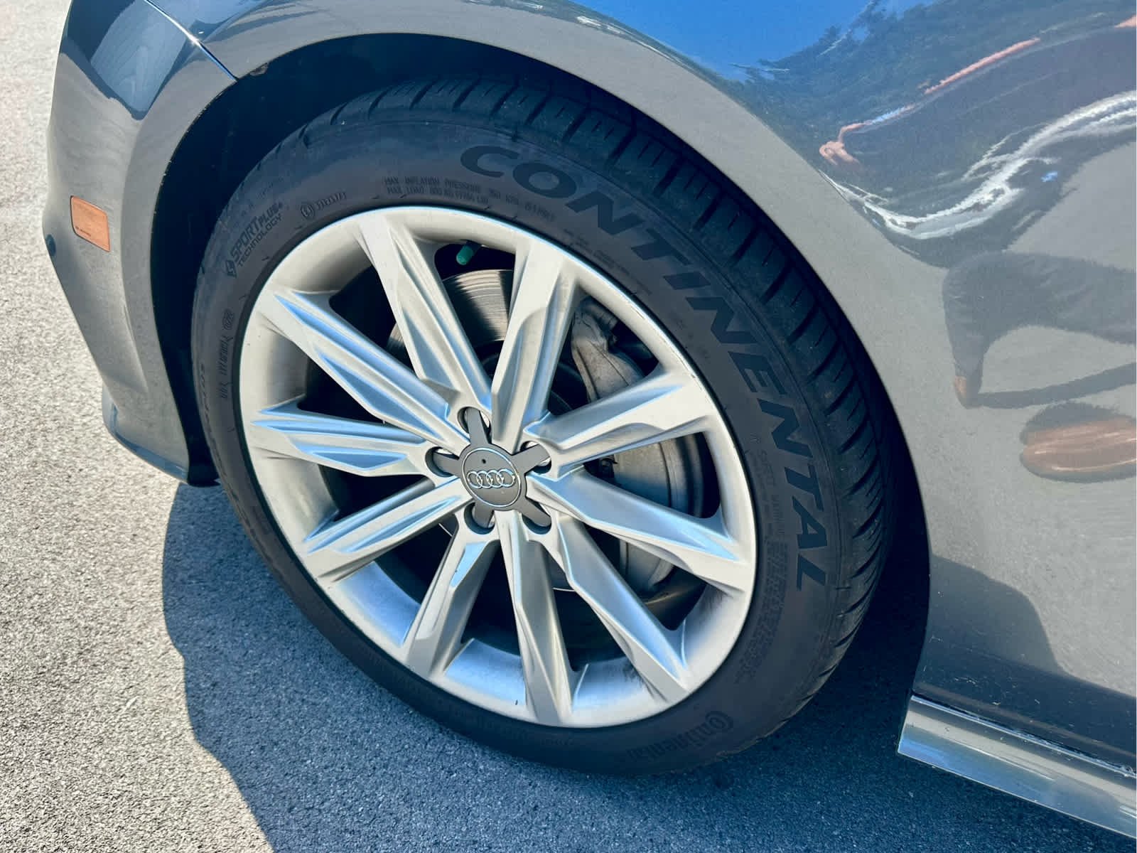 Used 2014 Daytona Gray Pearl Effect Audi 3.0 Prestige image 9