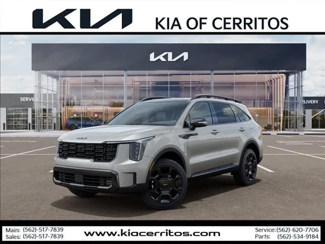 New 2026 Ivory Silver Kia X-Line EX AWD image 1